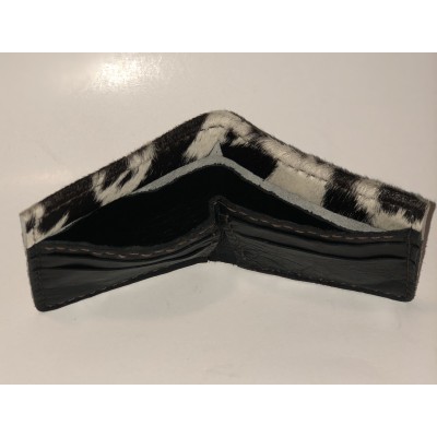 Tricolor Cowhide Wallet