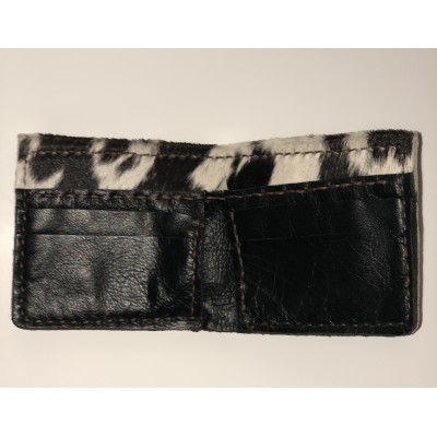 Tricolor Cowhide Wallet