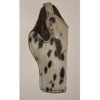 Tricolor Cowhide Leather Holster