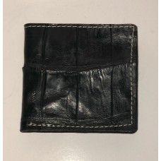 Black Real Alligator Leather Wallet