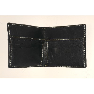 Black Real Alligator Leather Wallet