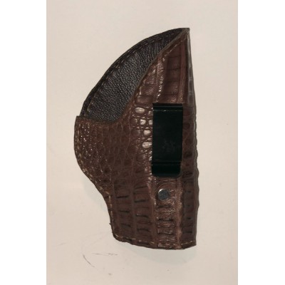 Brown Alligator Leather Holster