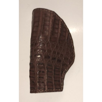 Brown Alligator Leather Holster