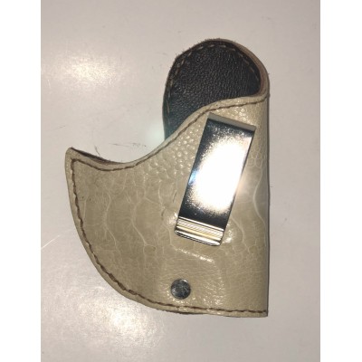 Bone Colored Ostrich Holster