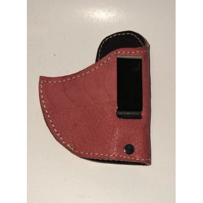 Pink Ostrich Leather Holster