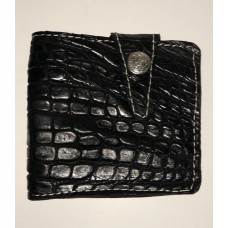 Black Alligator Leather Wallet