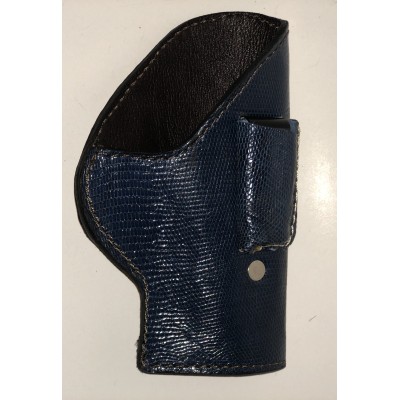 Exotic Blue Lizard Holster